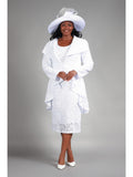 2pc Lux Lace Drs+Uneven Sweep Jkt-Plus