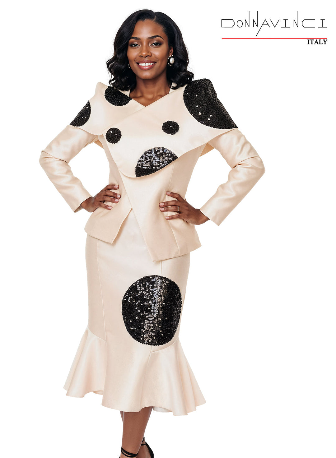 Donna Vinci, Style 12263 - 2pc. Jacket & Skirt Set
