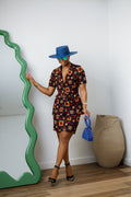 NIFEMI AFRICAN PRINT SHORT SLEEVE SKIRT SUIT SET