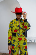 ADA AFRICAN PRINT BOMBER SET----FINAL SALE
