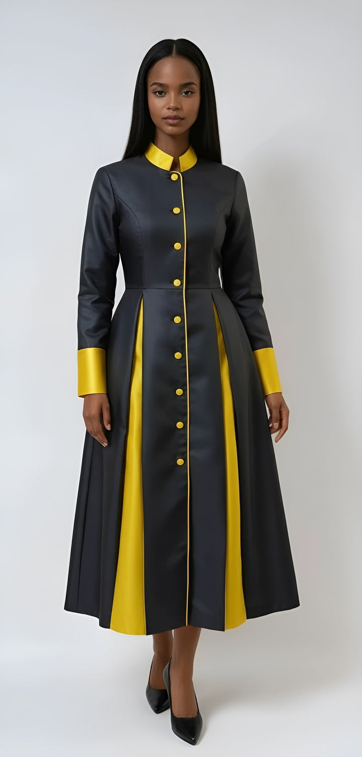 Plus Size Elegant Women's Minister Robe- 4544W