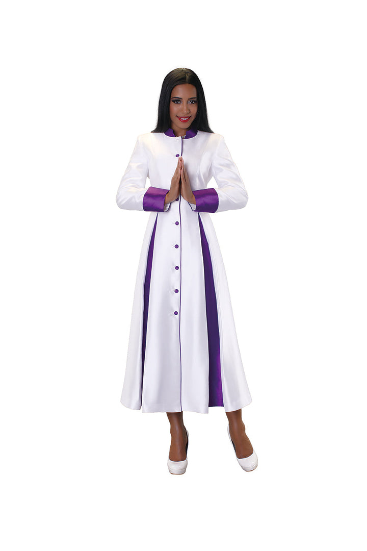 Plus Size Elegant Women's Minister Robe- 4544W