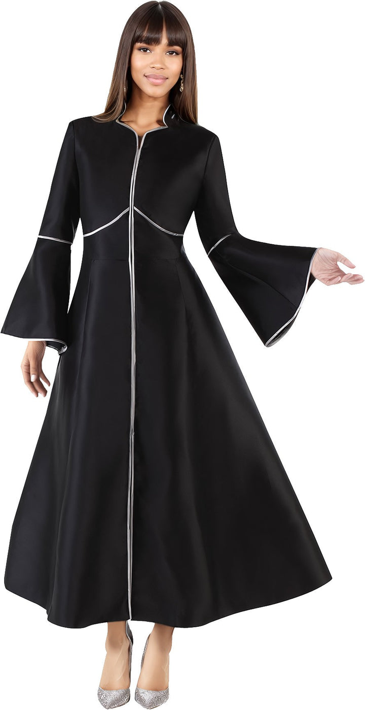 Cassock Robe with Rhinestone Trim- 4731