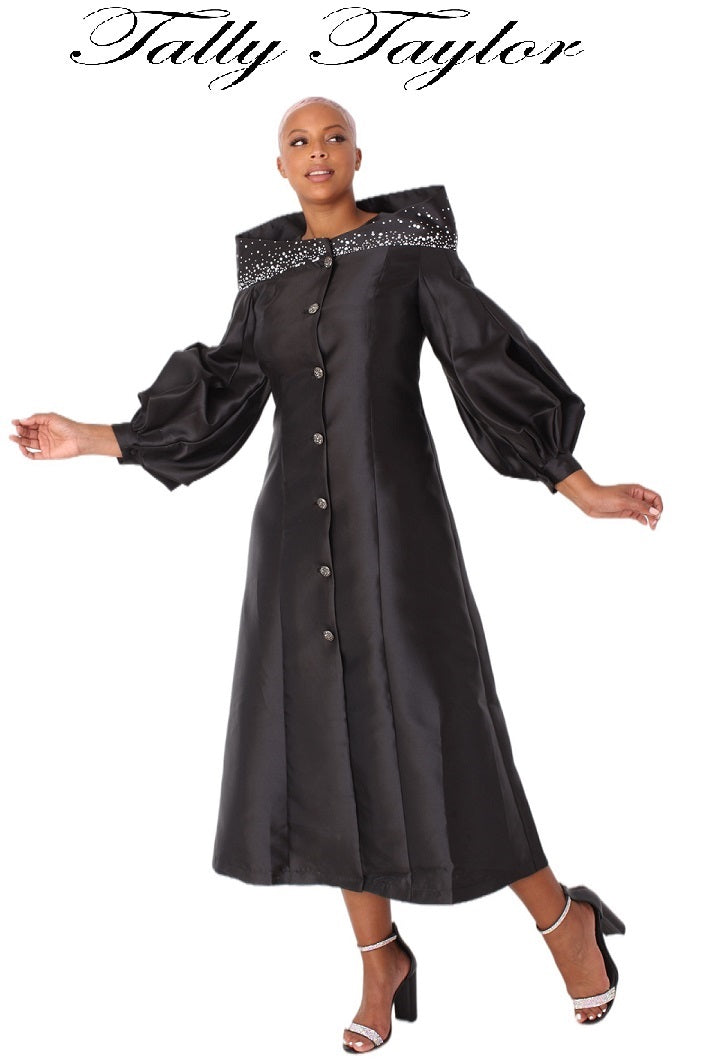 Elegant Plus Size One-Piece Cassock Robe for Church Wear- 4801W