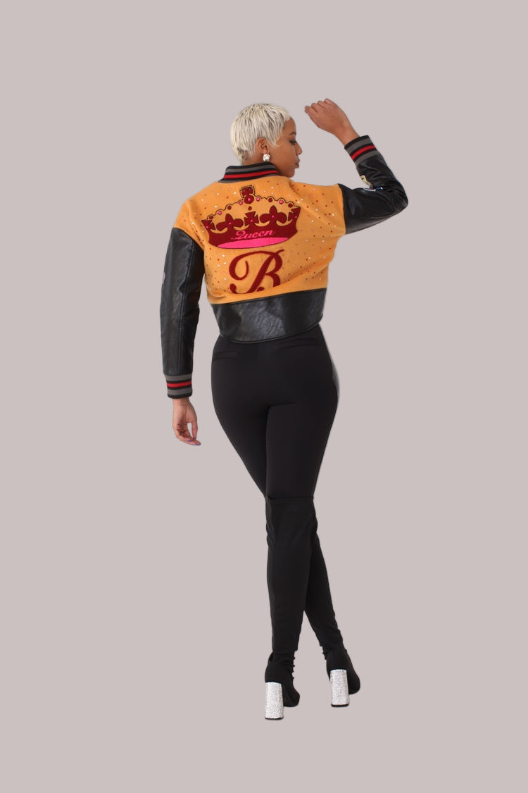 Betty Boop Varsity Crop Jacket - 82236