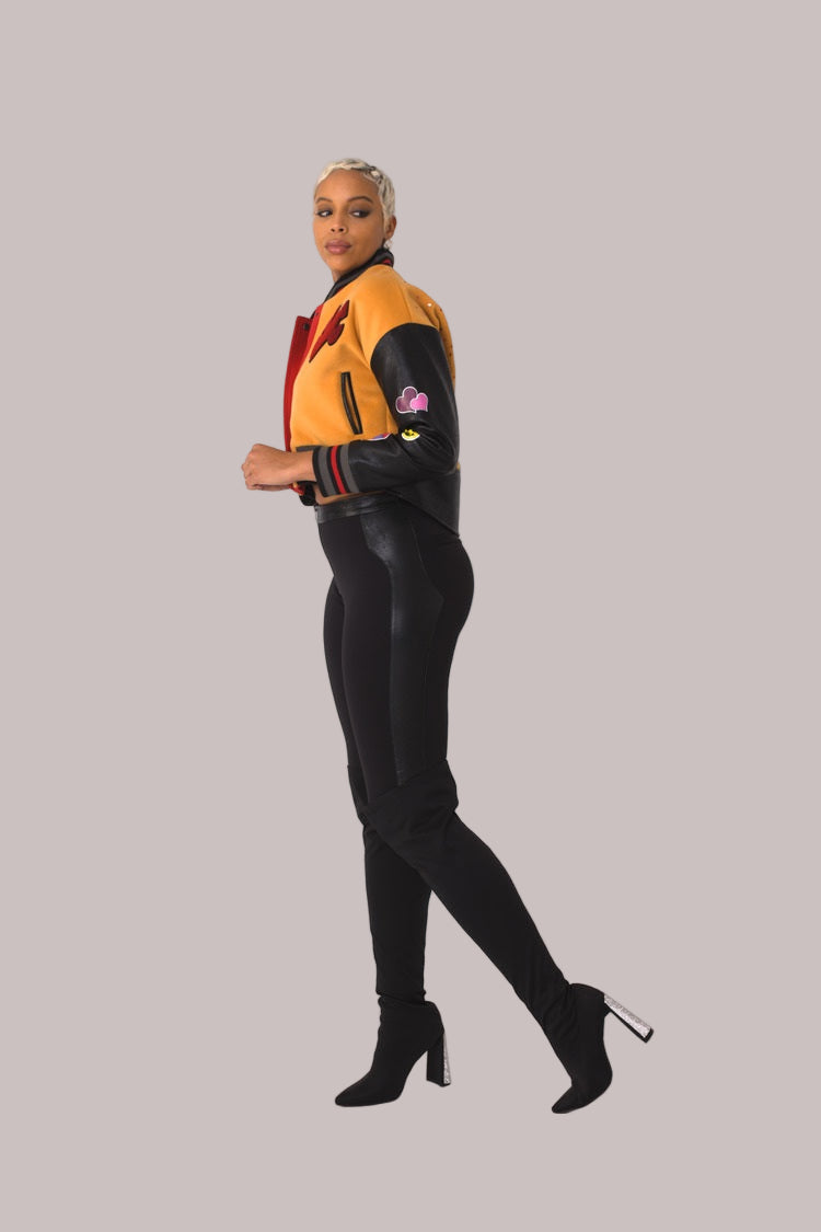 Betty Boop Varsity Crop Jacket - 82236