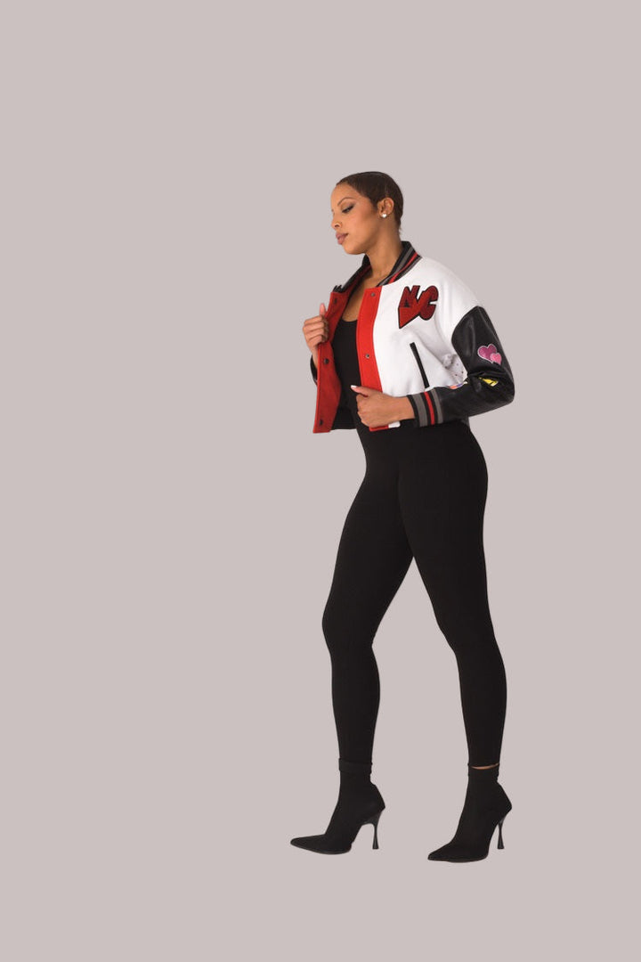 Betty Boop Varsity Crop Jacket - 82236