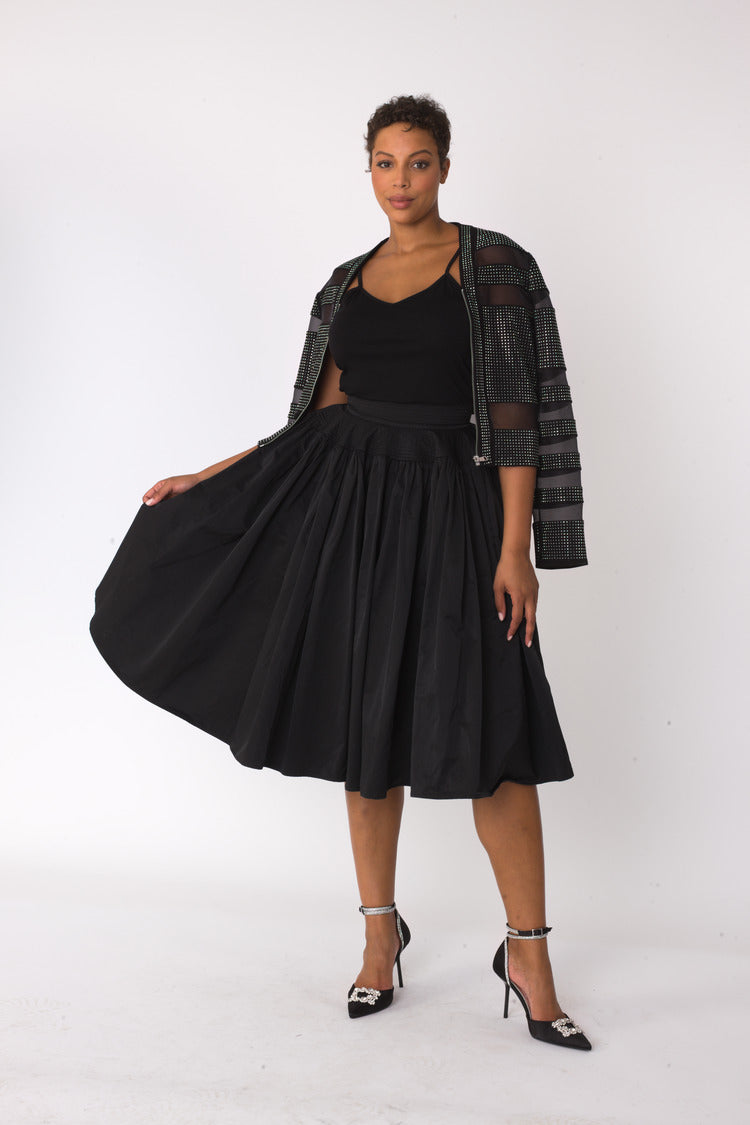Full Circle Taffeta Skirt - 82650