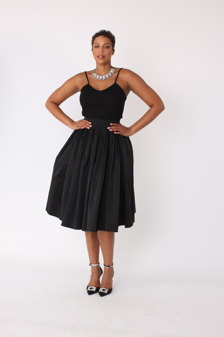 Full Circle Taffeta Skirt - 82650