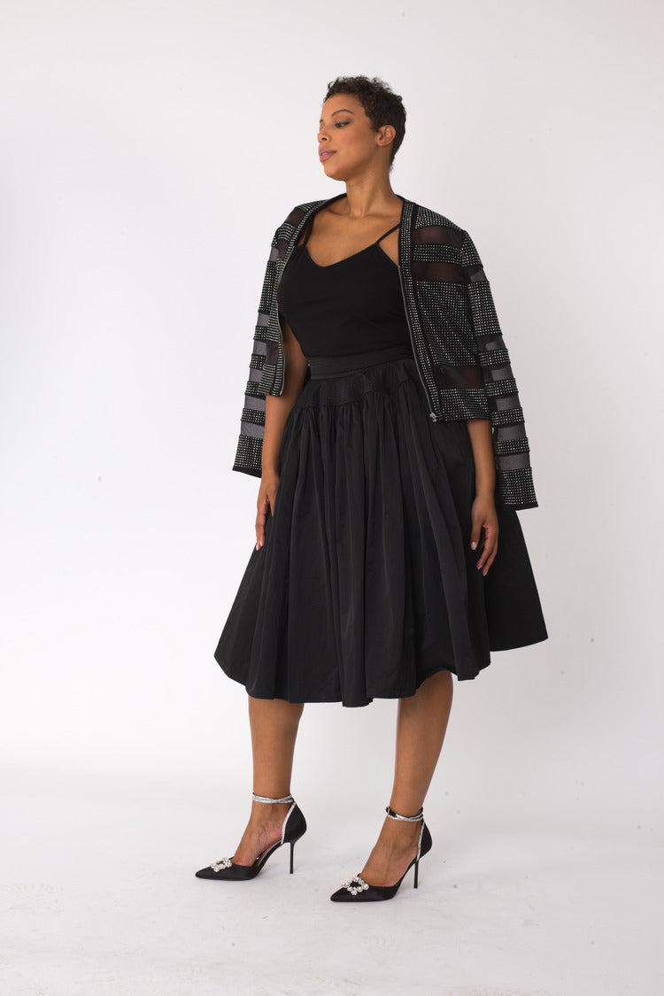 Full Circle Taffeta Skirt - 82650