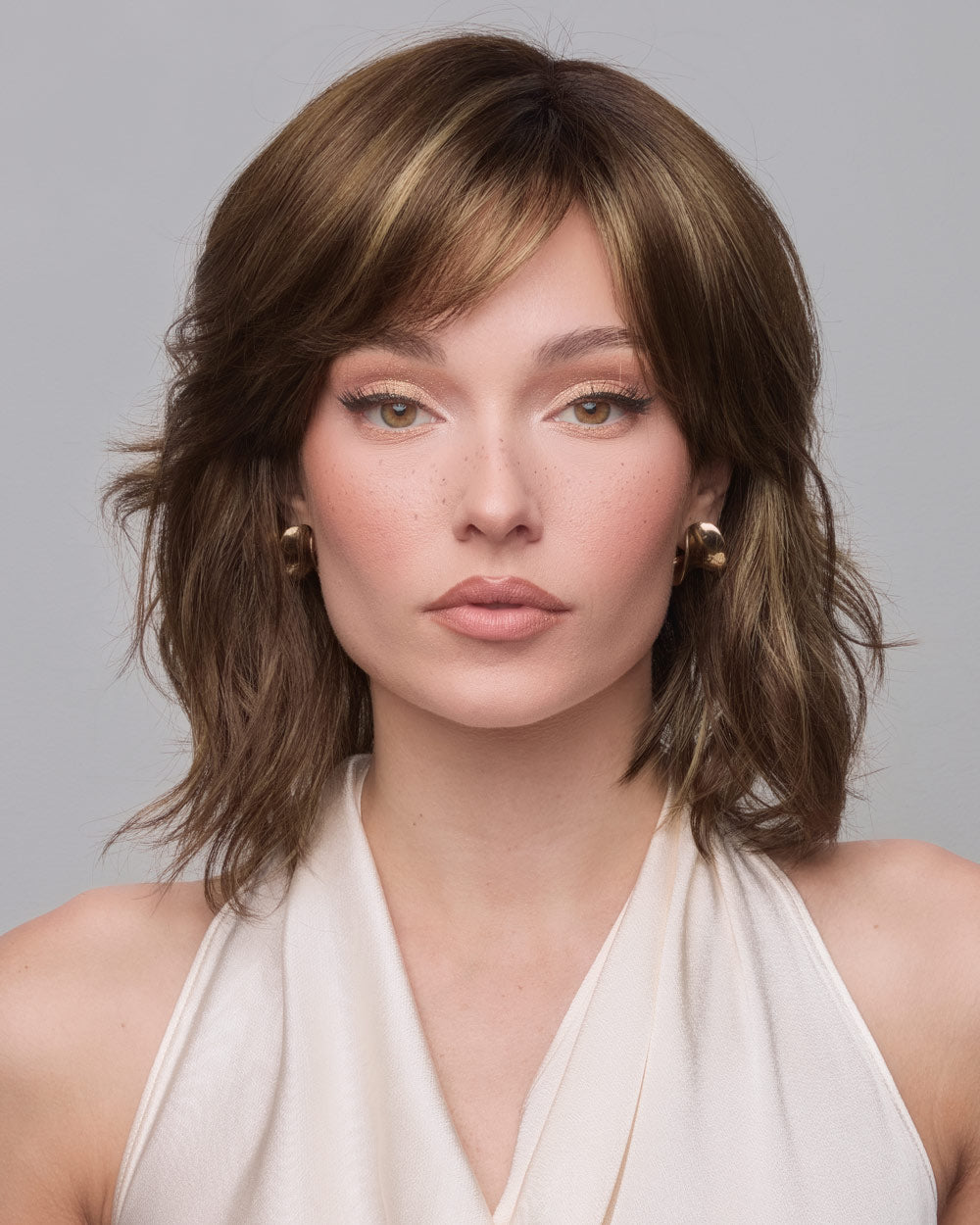 Braylen | Lace Front & Monofilament Synthetic Wig by Amore