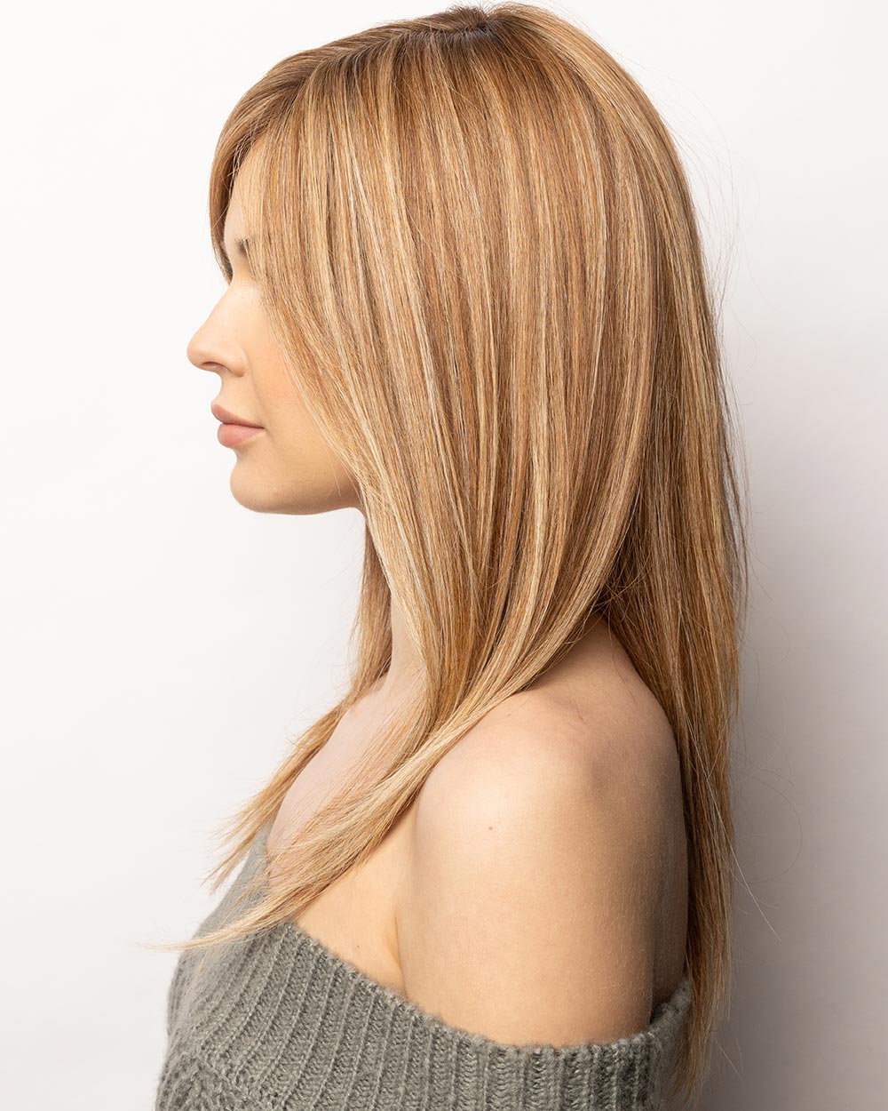 Brielle | Lace Front & Monofilament Top Remy Human Hair Wig by Amore