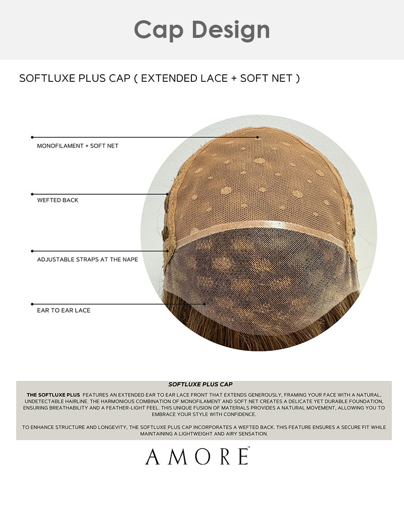 Findley (Exclusive) | Lace Front & Monofilament Top Synthetic Wig by Amore