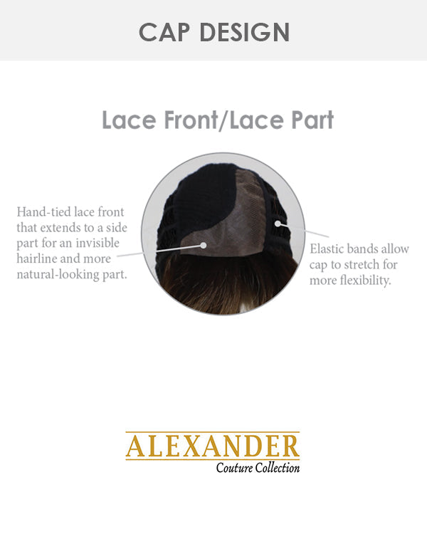 Zara | Lace Front & Monofilament Part Synthetic Wig by Alexander