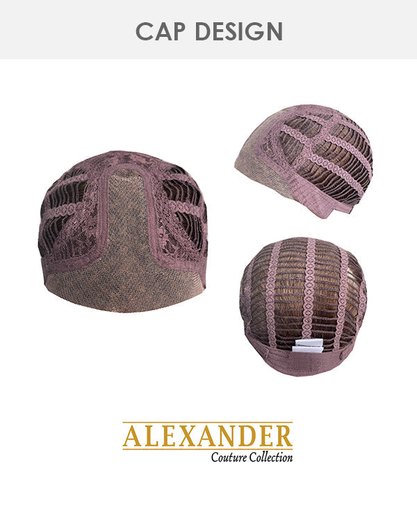 Harriet | Lace Front & Monofilament Part Human Hair Wig by Alexander
