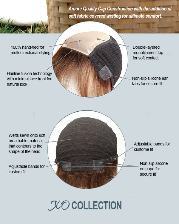 Codi XO (Rooted) | Lace Front & Monofilament Synthetic Wig by Amore