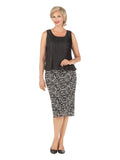 Vertical Pleats Satin Camisole-Plus