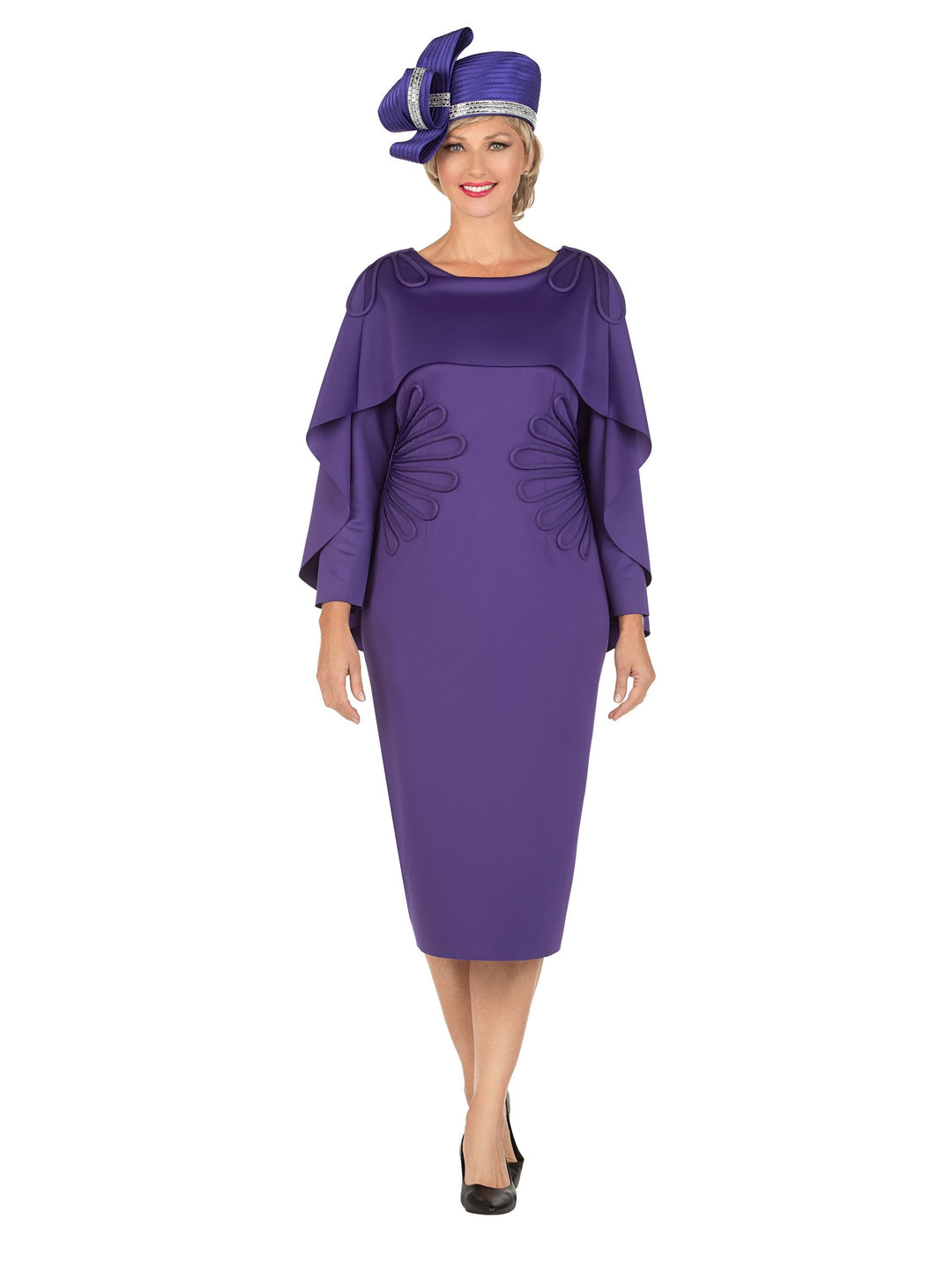 Scuba Shift Drs w/ Cape and Piping Detail-Plus