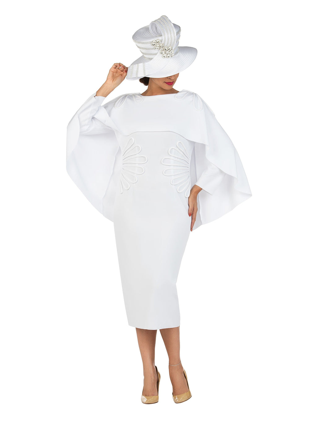 Scuba Shift Drs w/ Cape and Piping Detail