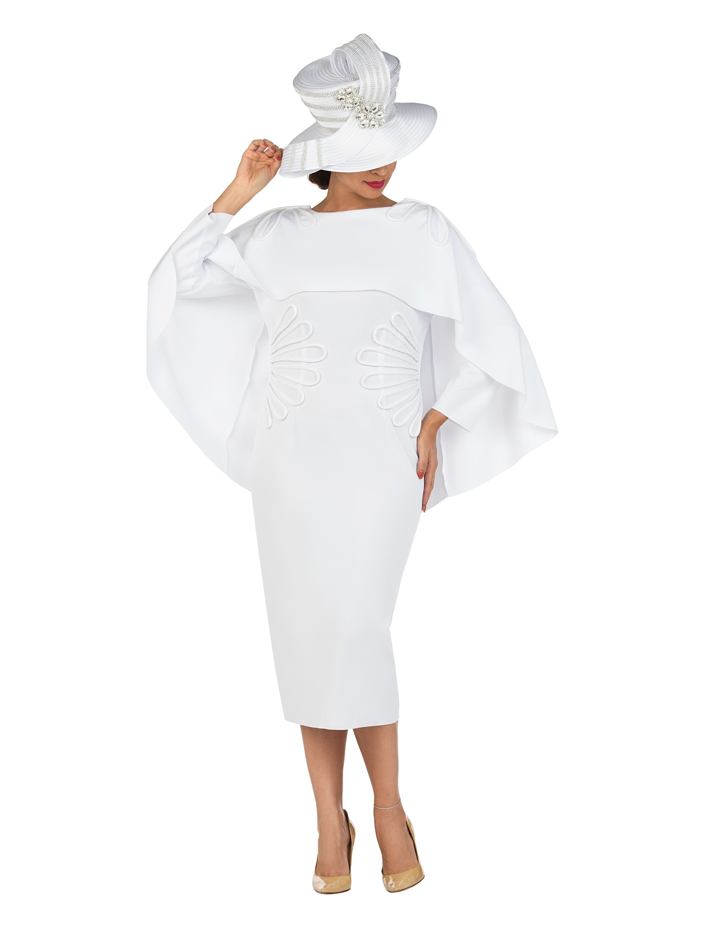 Scuba Shift Drs w/ Cape and Piping Detail