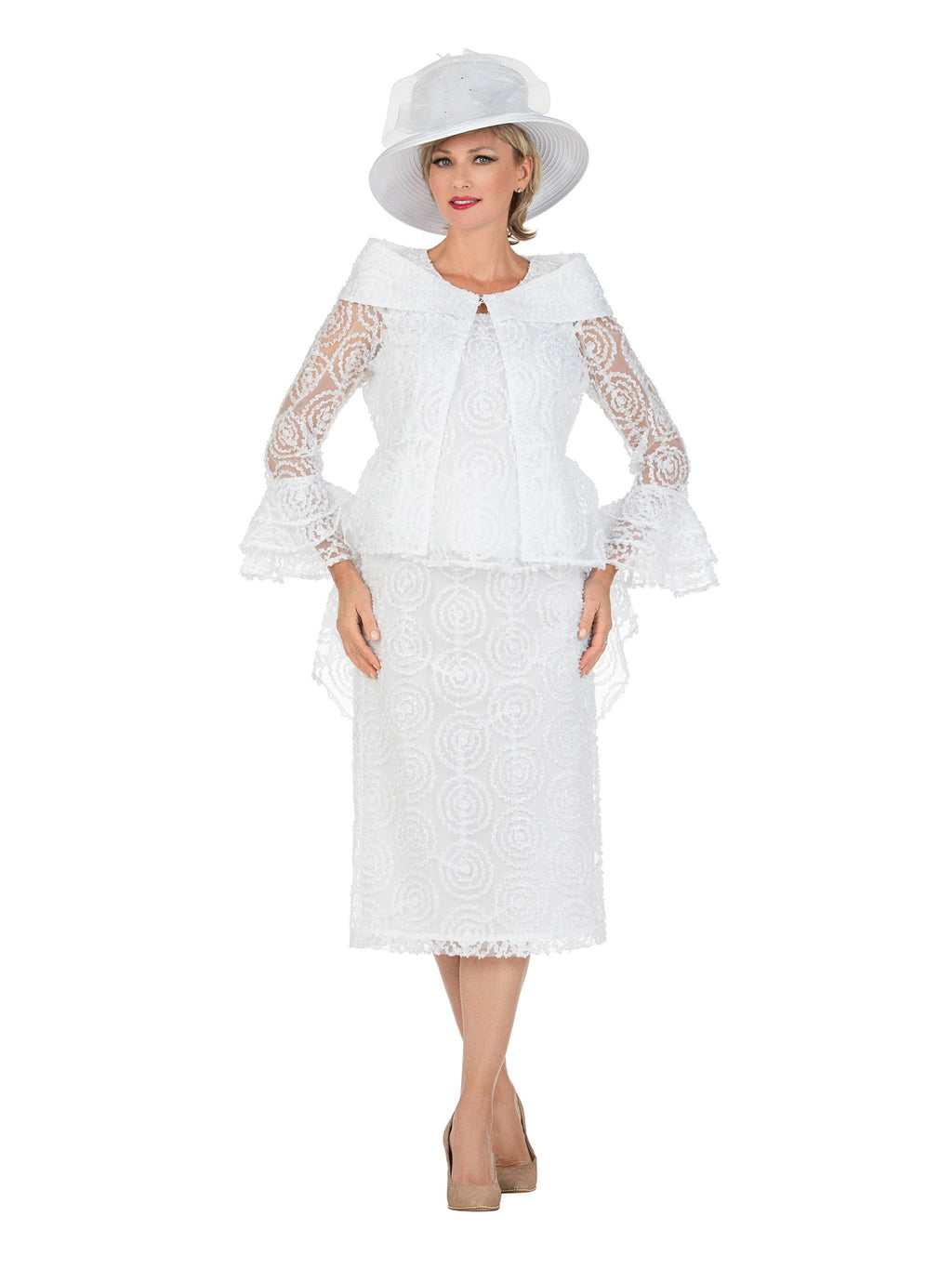 3pc Luxe Lace Skirt Set