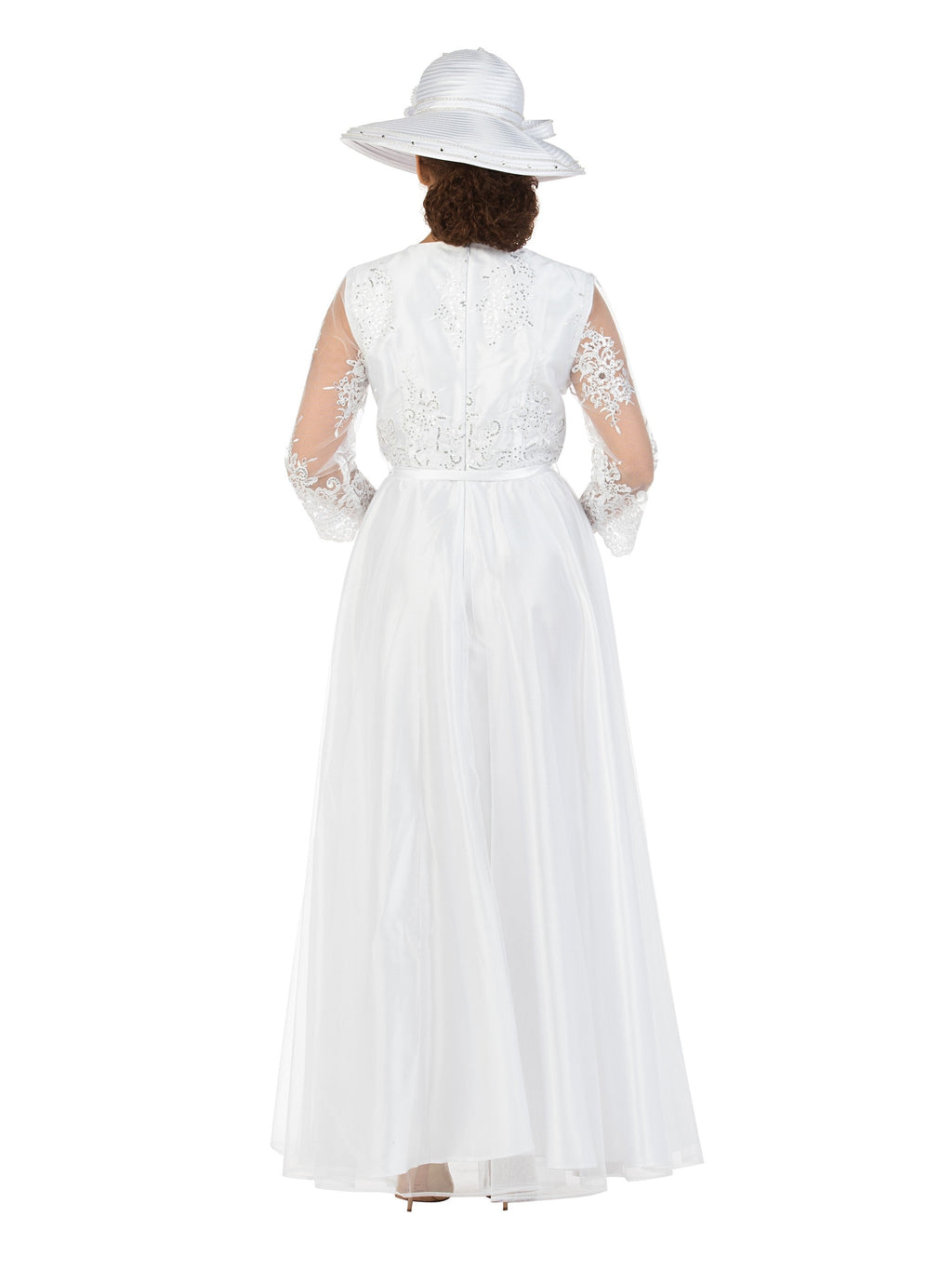 1pc Lux Lace Dress w/ Belt