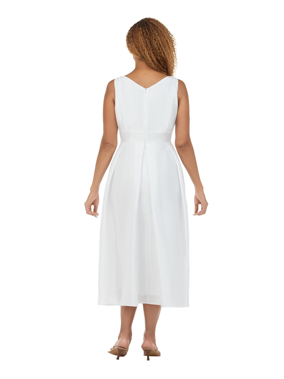 Luxe Shantung 2pc Midi Dress & Bolero Jacket Set