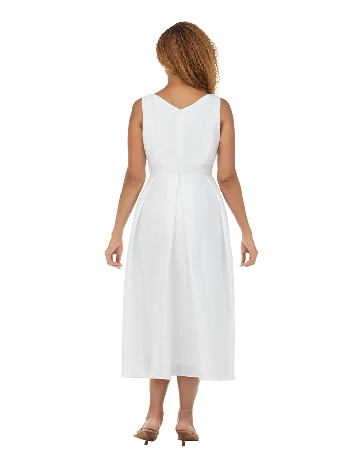 Luxe Shantung 2pc Midi Dress & Bolero Jacket Set