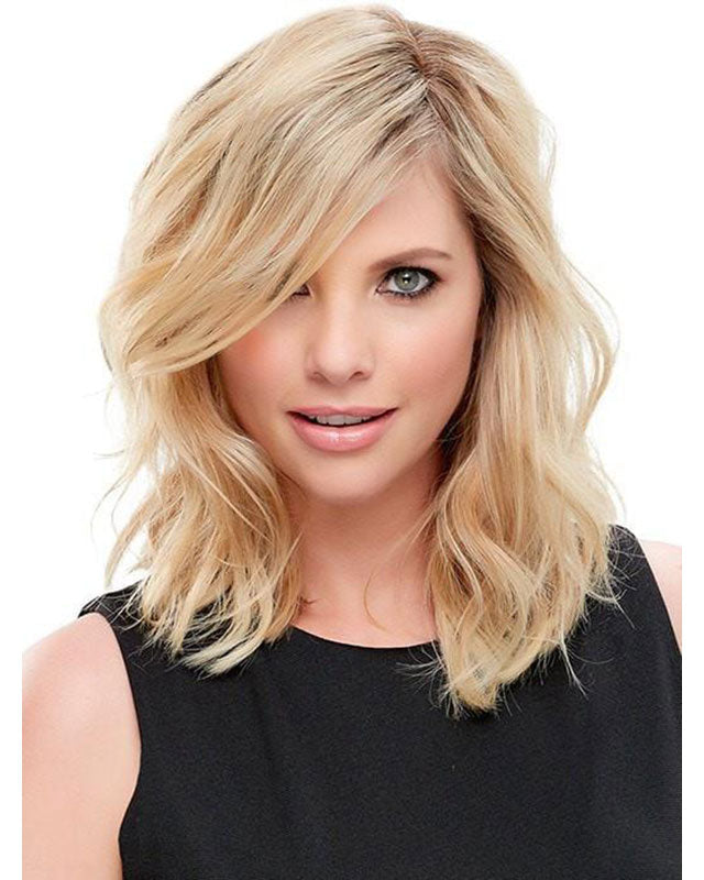 EasiPart HH 12 inch (Exclusive) | Human Hair Clip-in Crown Volumizer Topper by Jon Renau