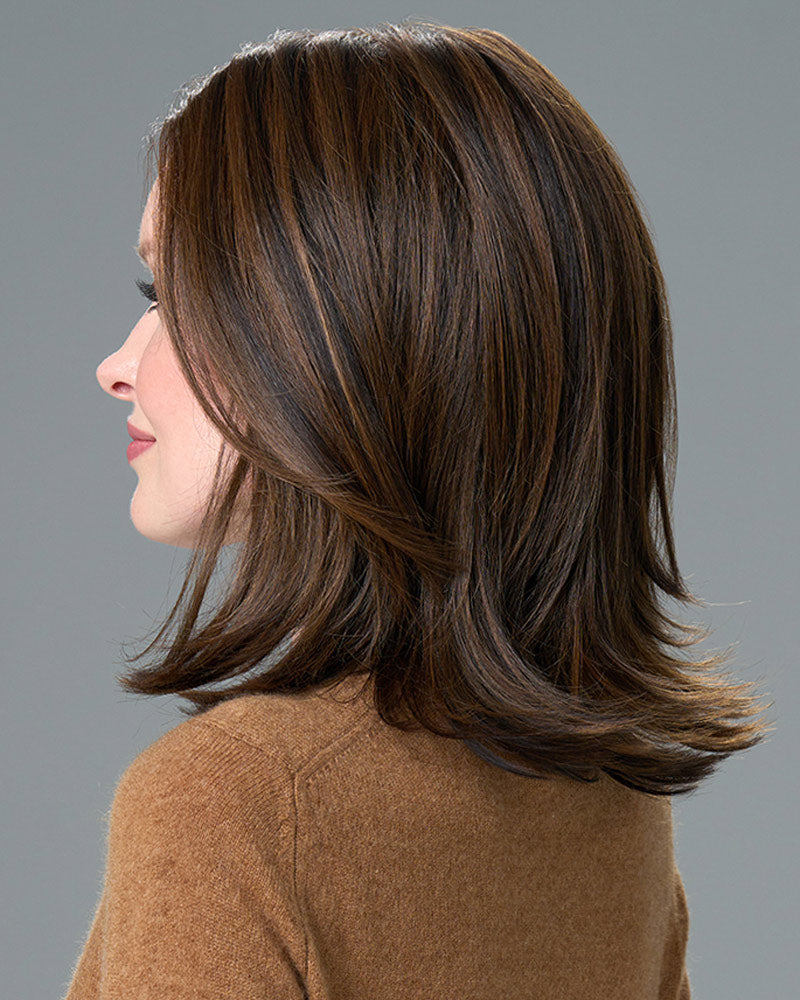 Lisa | Lace Front & Monofilament Top Human Hair Blend Wig by Envy