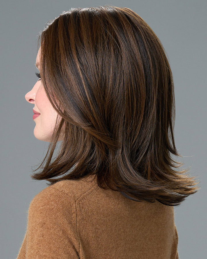Lisa | Lace Front & Monofilament Top Human Hair Blend Wig by Envy