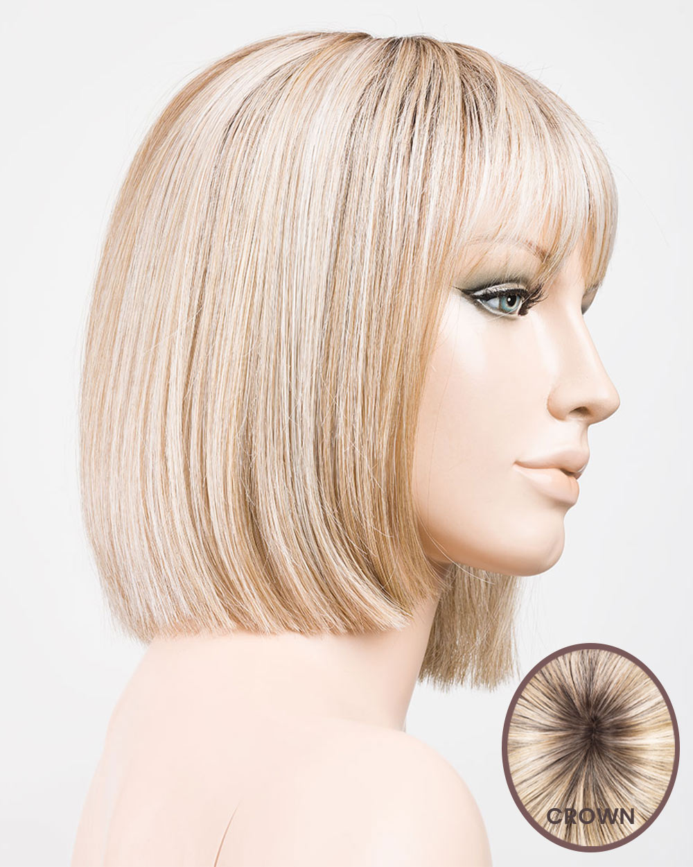 Cleo-Petite/Average | Monofilament Crown Synthetic Wig by Ellen Wille