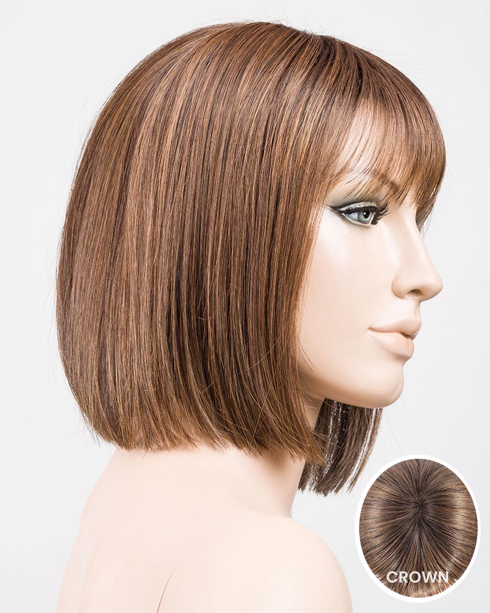 Cleo-Petite/Average | Monofilament Crown Synthetic Wig by Ellen Wille