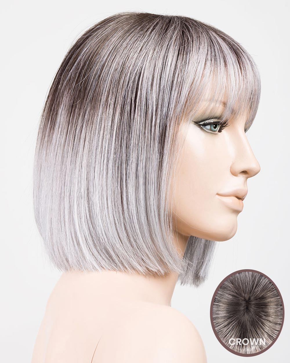 Cleo-Petite/Average | Monofilament Crown Synthetic Wig by Ellen Wille