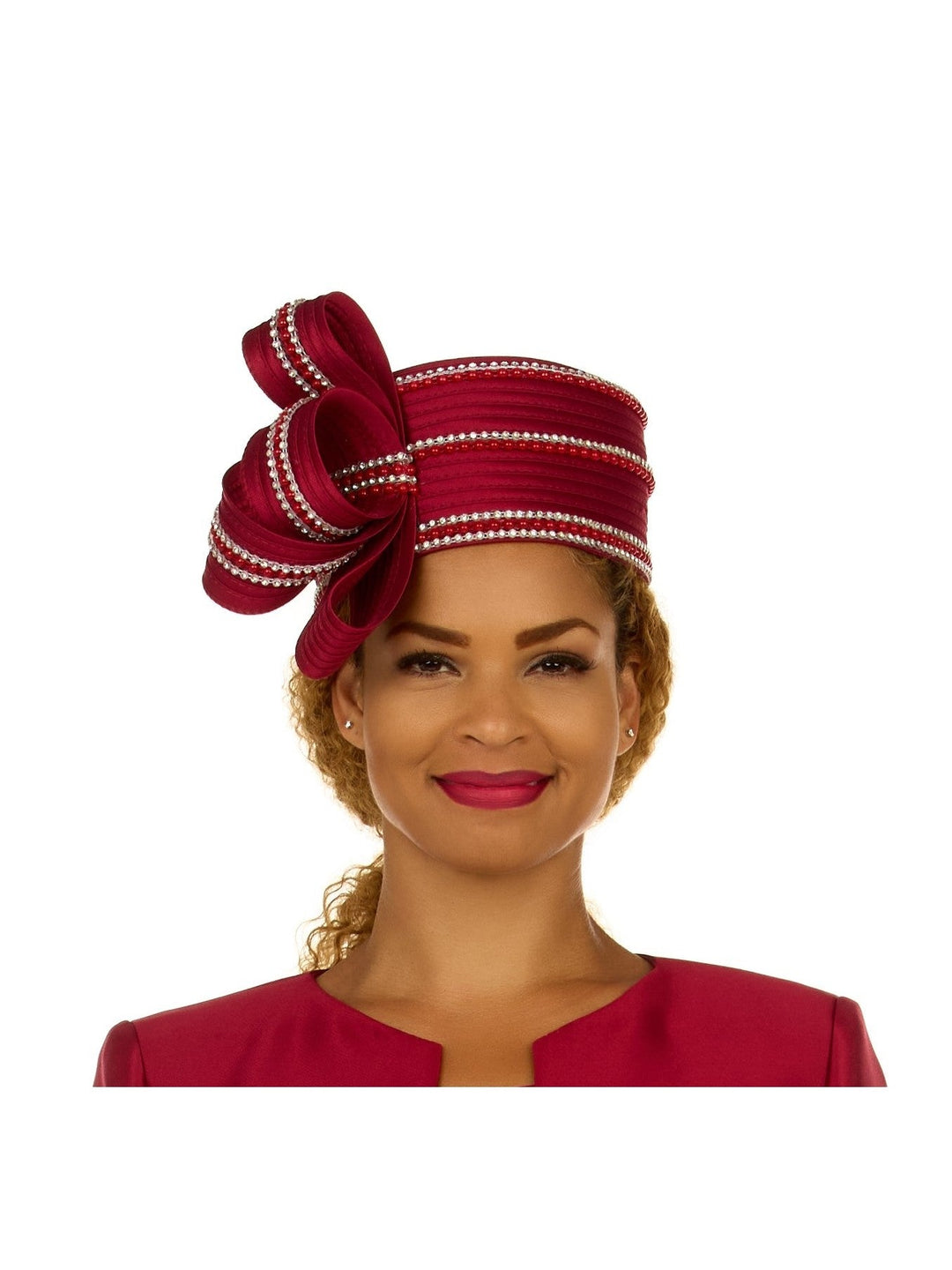 Stoned Pillbox Hat w/ Ovsz Bow