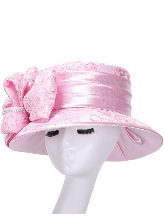 Medium Brim Lace Hat w/ Ovsz Flower Ribbon