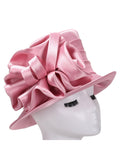 Side Flipped Small Brim Hat w/ Ovsz Flower