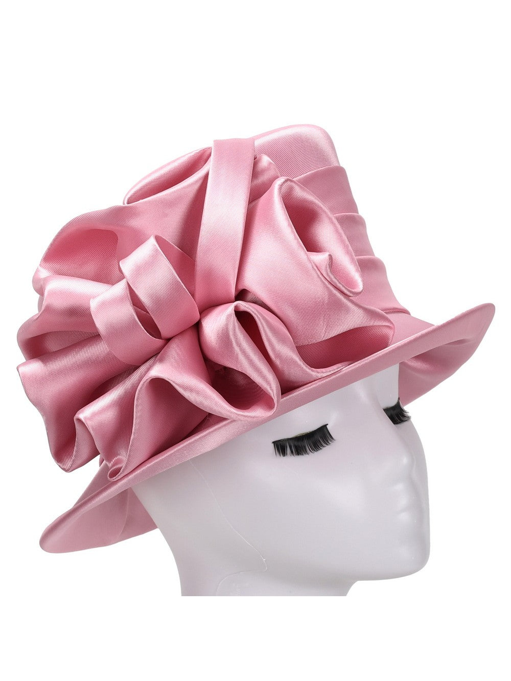 Side Flipped Small Brim Hat w/ Ovsz Flower