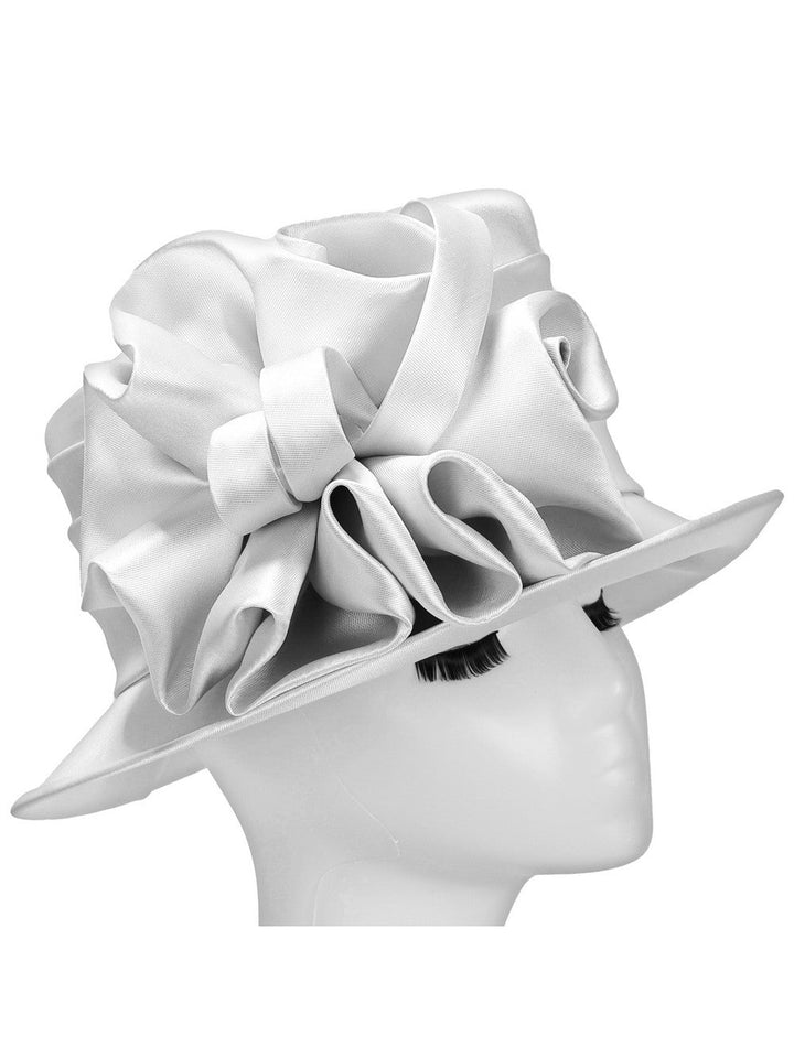 Side Flipped Small Brim Hat w/ Ovsz Flower
