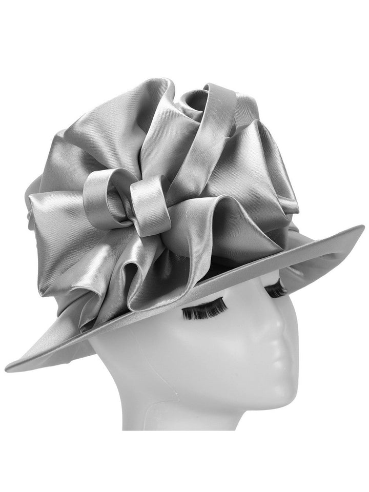 Side Flipped Small Brim Hat w/ Ovsz Flower