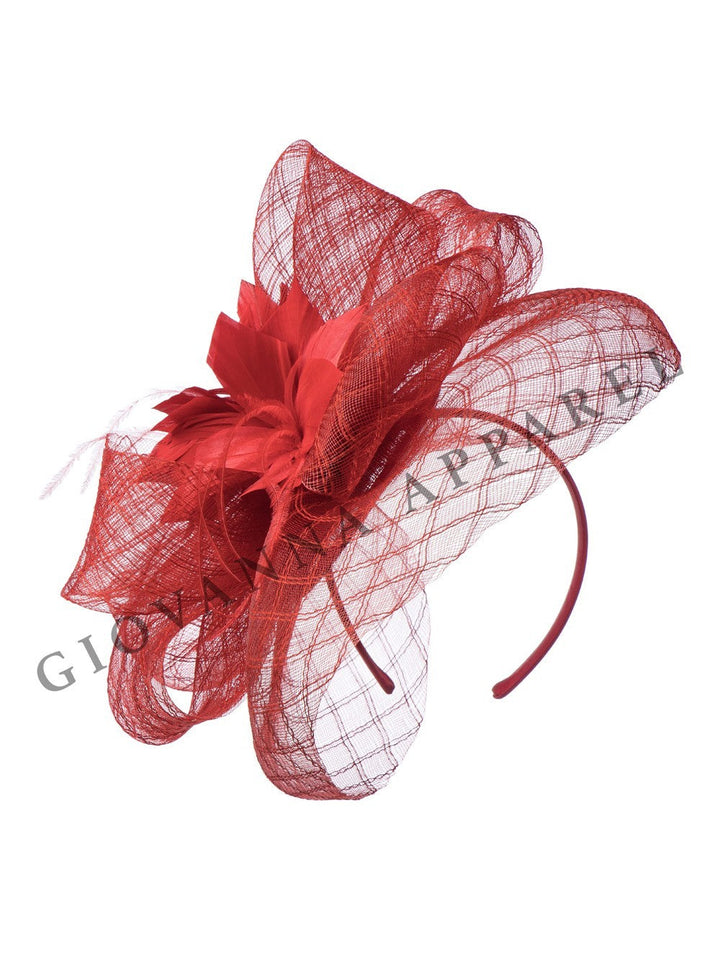 Mesh Wild Flower Fascinator