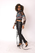 Camo Scuba Mesh Zip-Up Jacket - 81949