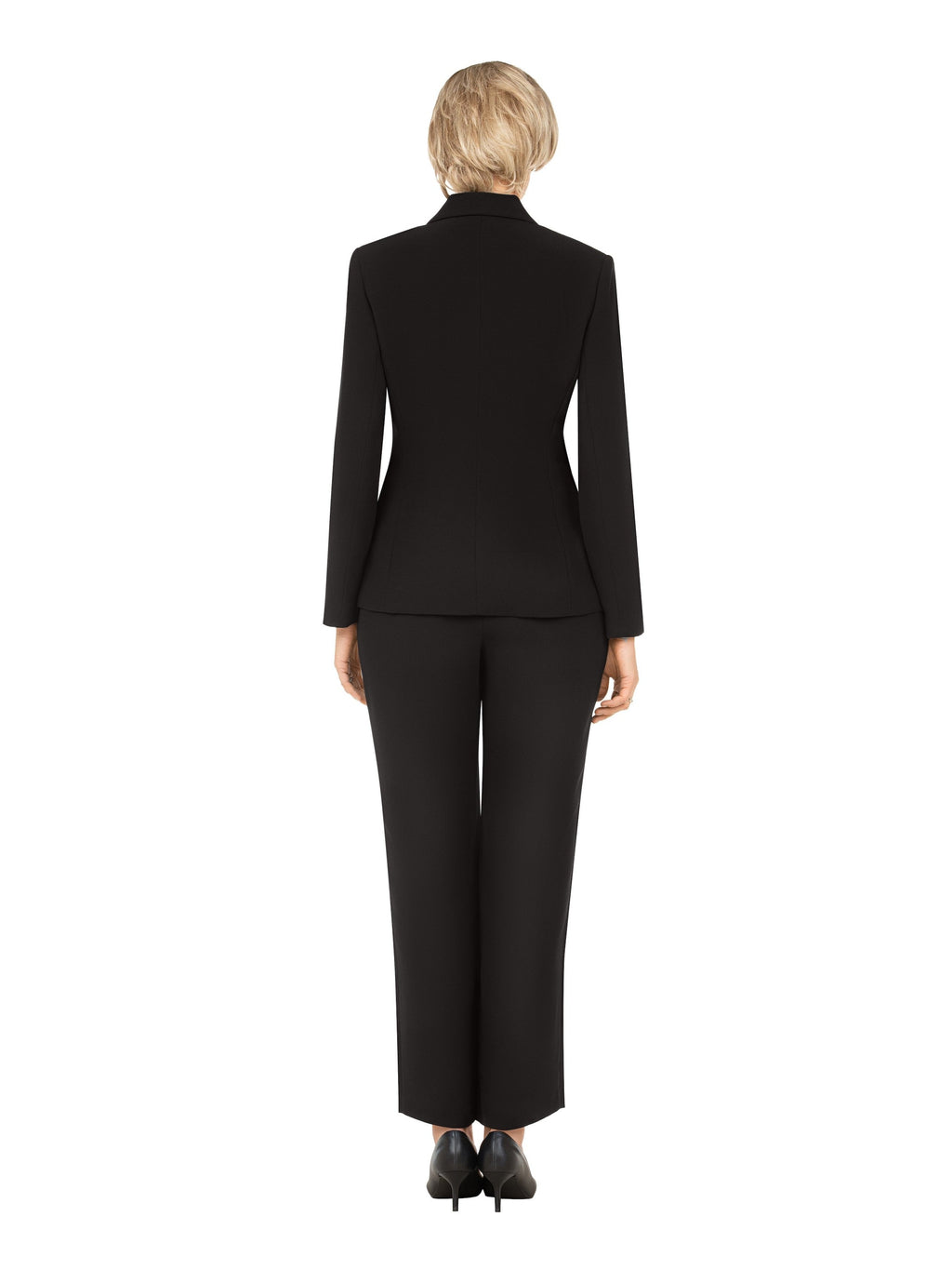 Classic Notch Collar Single Breasted Blazer