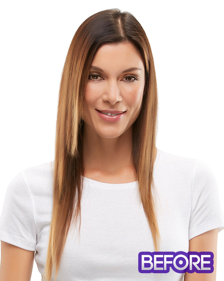 Top Level (Exclusive) | Monofilament Synthetic Hair Topper by Jon Renau