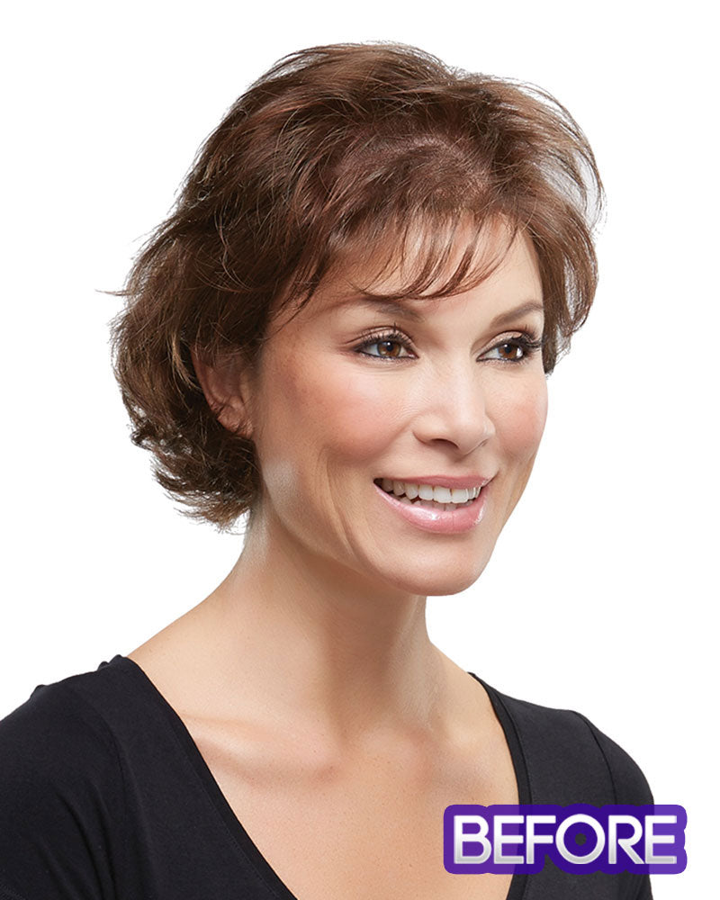 Top Crown | Monofilament Synthetic Hair Topper by Jon Renau