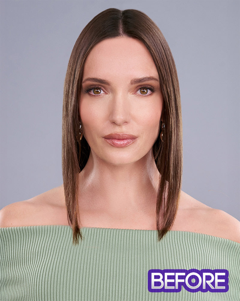 Top Trend Lace HD Wavy 14 inch | Lace Front & Monofilament Synthetic Hair Topper by Jon Renau