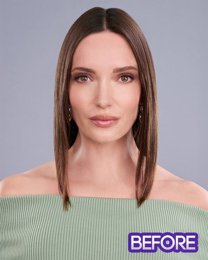 Top Trend Lace HD Wavy 14 inch | Lace Front & Monofilament Synthetic Hair Topper by Jon Renau