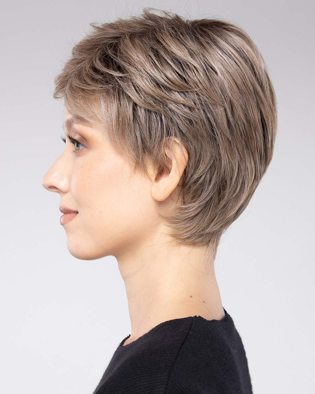 Feathered Layers | Lace Front & Monofilament Part Synthetic Wig by Stephen Designs