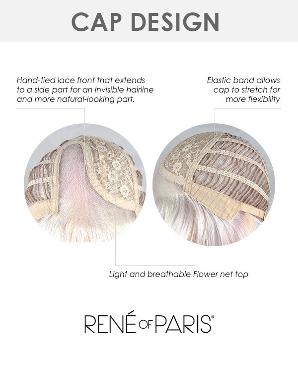 India (Exclusive) | Lace Front & Monofilament Part Synthetic Wig by Rene of Paris