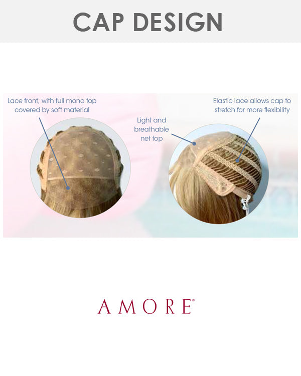 Miley | Kids Lace Front & Monofilament Top Synthetic Wig by Amore